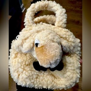Lamb Plush Mini-Purse